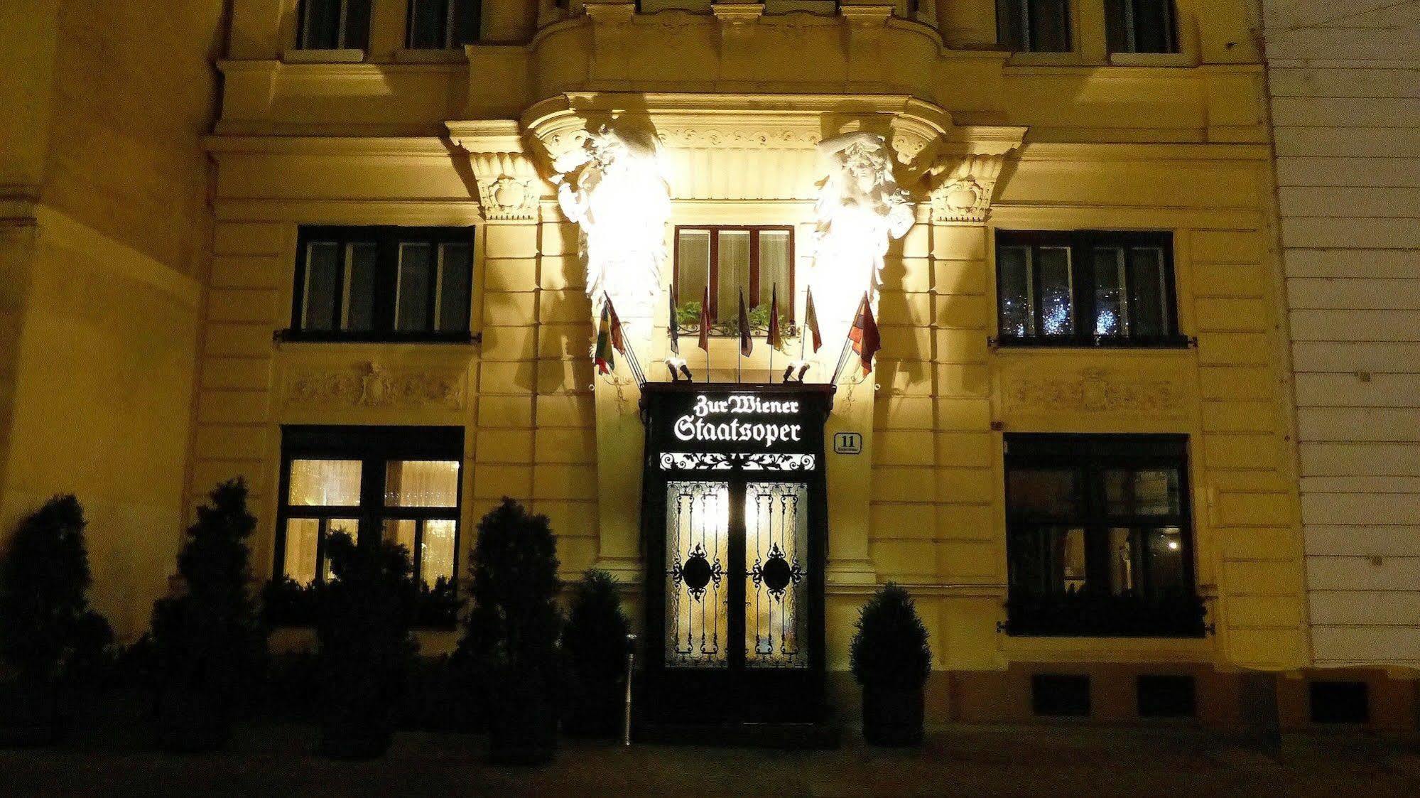 Hotel Zur Wiener Staatsoper Bagian luar foto